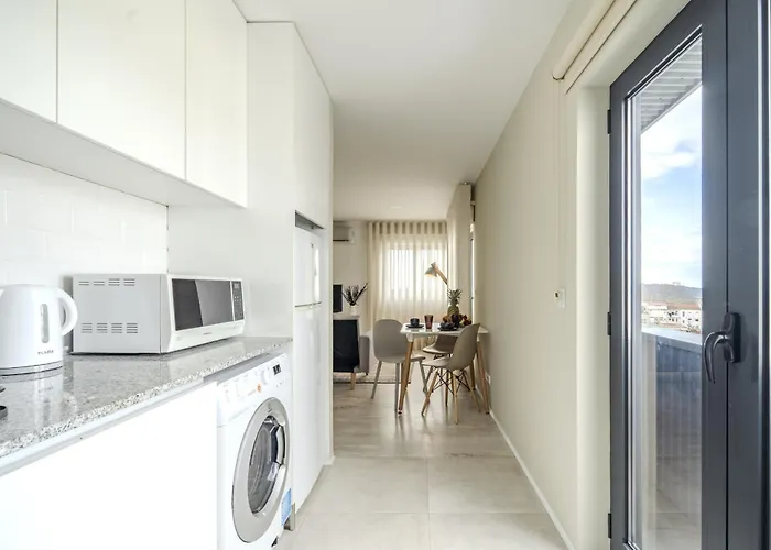 Flat By House And People *